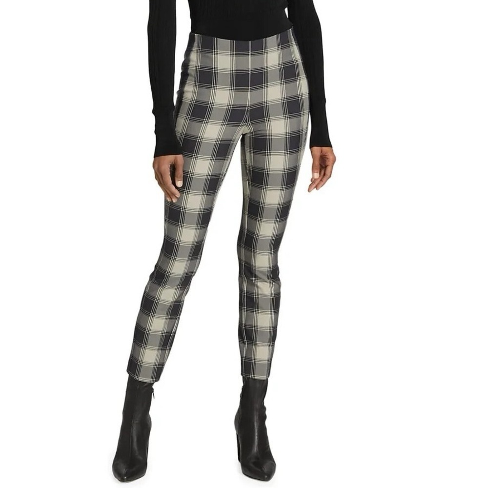 Rag & Bone blue grey plaid cigarette ankle pants - size 0 (XS)